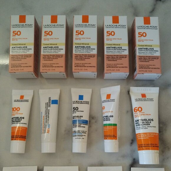 La Roche Posay Other - 21-piece LaRoche Posay & CeraVe SPF Travel Mini Sunscreen Set
